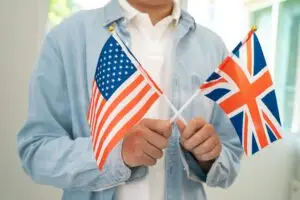 British English or American English